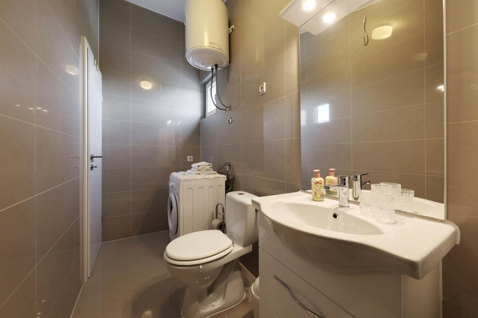 Apartments Rosini, 300M From The Beach With Shared Tavern And Bikes, Nin Dış mekan fotoğraf
